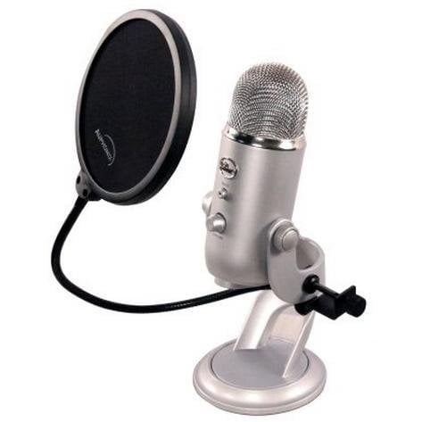 mikrofon blue yeti popfiltr