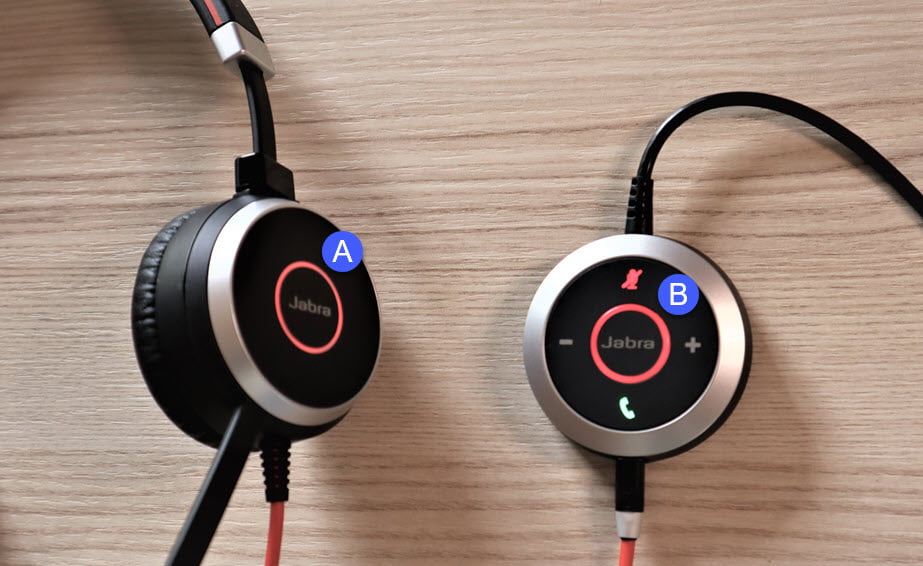 Jabra Evolve Zajętość