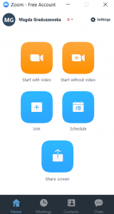 zoom - program do spotkań online