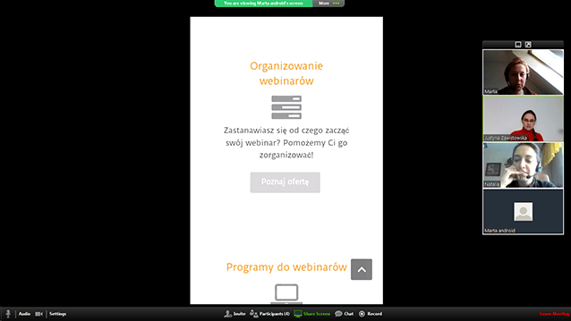 zoom - program do spotkań online
